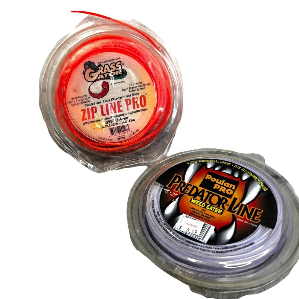 Poulan Pro Grass Gator String Trimmer Line Twisted 2 Packs Fits All Brands